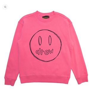 Drew House sketch mascot crewneck hot pink